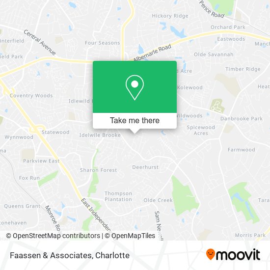 Faassen & Associates map