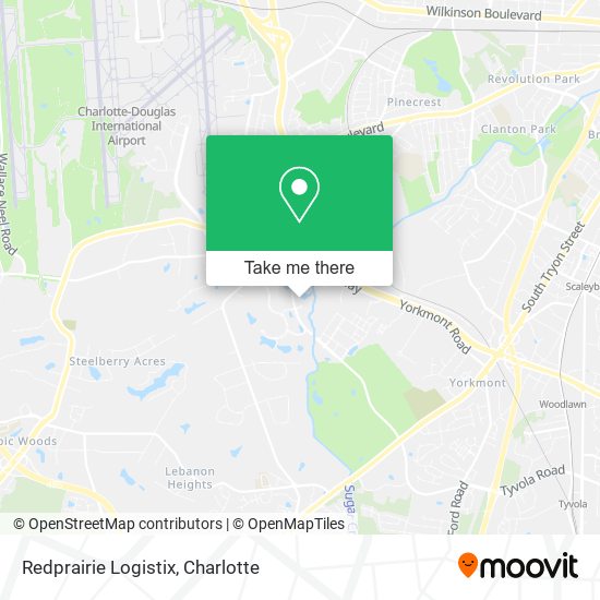 Redprairie Logistix map