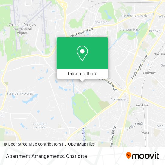 Mapa de Apartment Arrangements