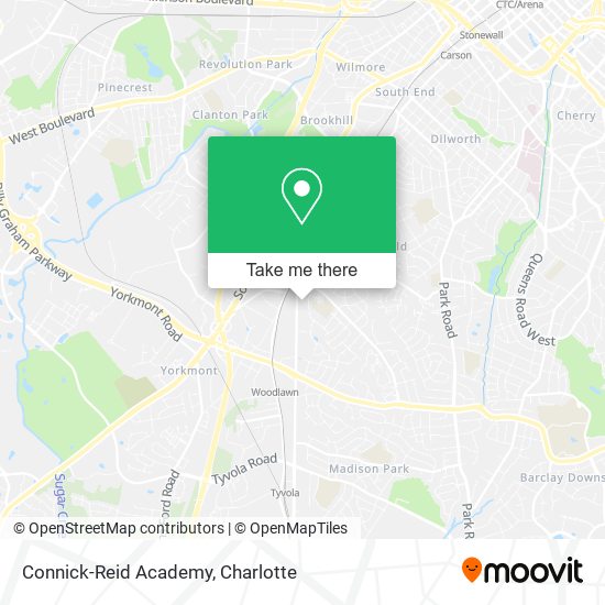 Connick-Reid Academy map