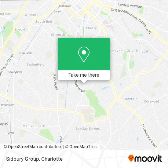 Sidbury Group map