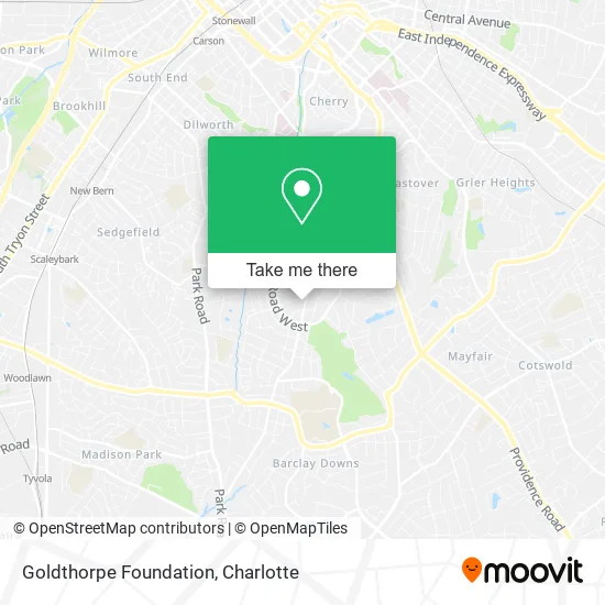 Goldthorpe Foundation map