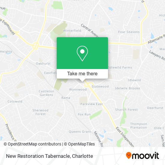 New Restoration Tabernacle map