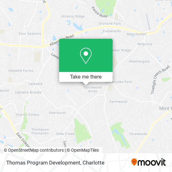 Thomas Program Development map