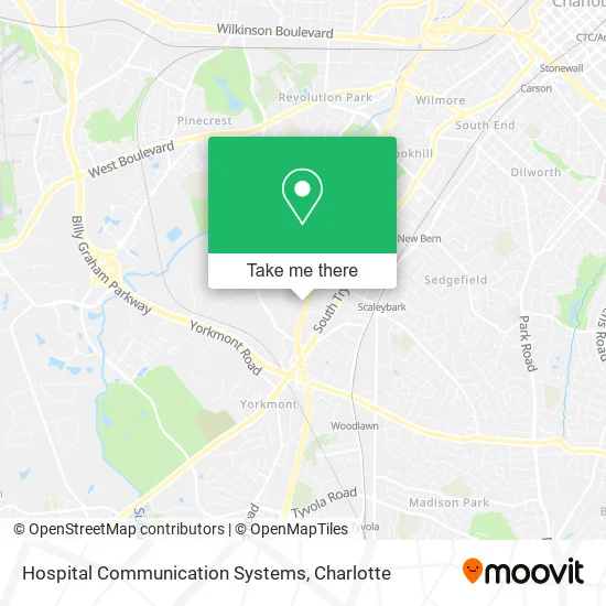 Hospital Communication Systems map