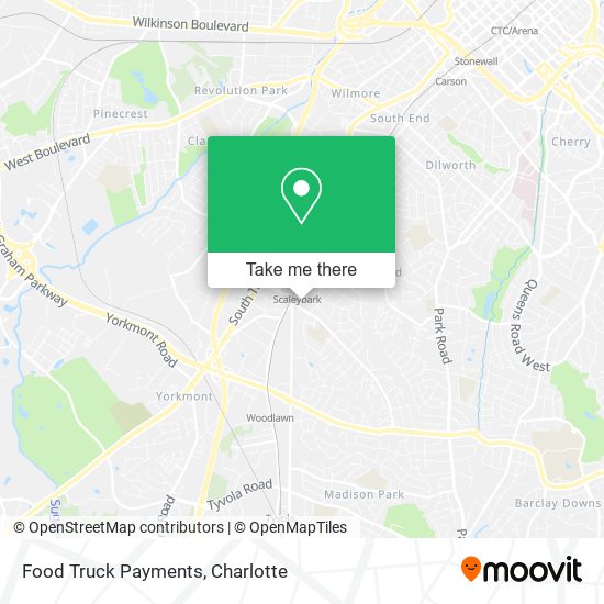 Food Truck Payments map