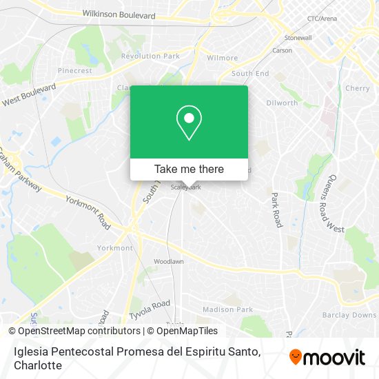 Mapa de Iglesia Pentecostal Promesa del Espiritu Santo
