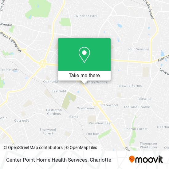 Center Point Home Health Services map