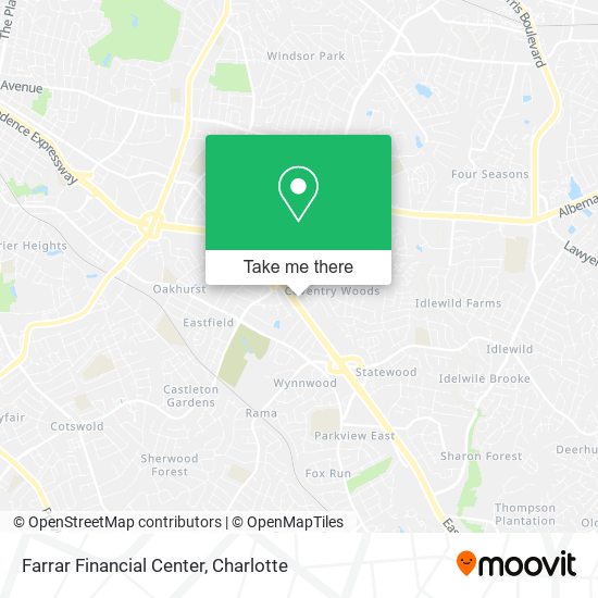 Farrar Financial Center map