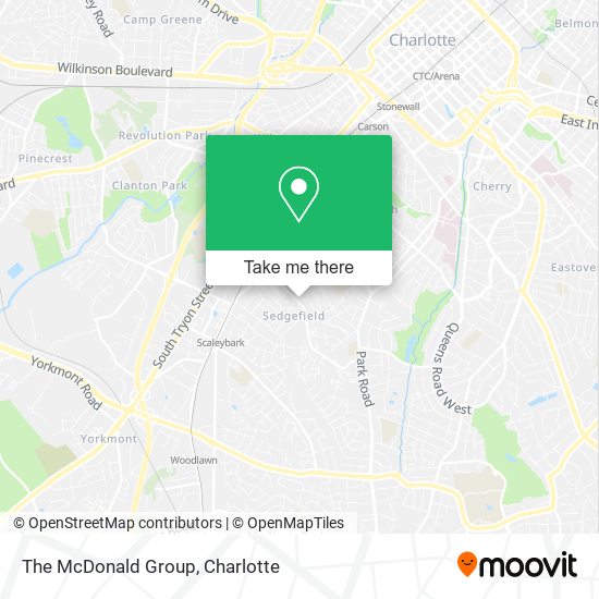 Mapa de The McDonald Group