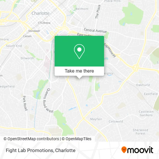 Fight Lab Promotions map