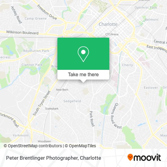 Mapa de Peter Brentlinger Photographer