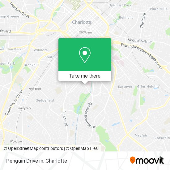 Mapa de Penguin Drive in