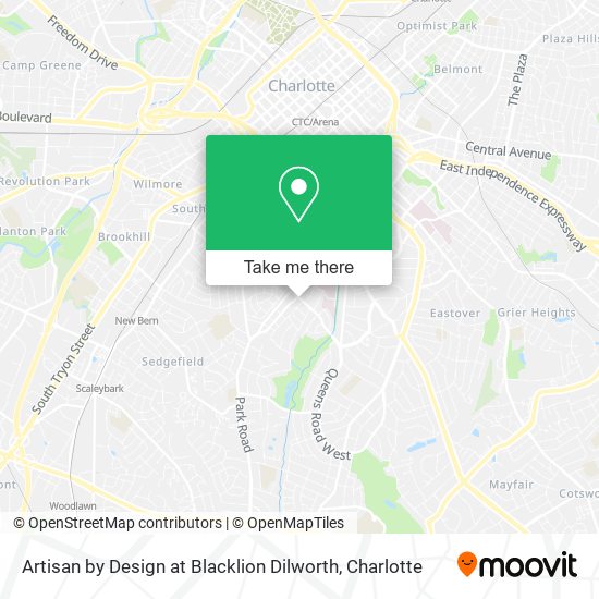 Mapa de Artisan by Design at Blacklion Dilworth