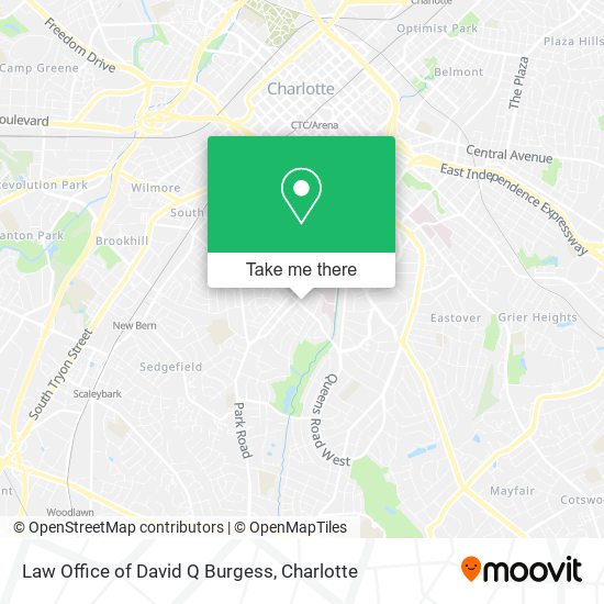 Law Office of David Q Burgess map