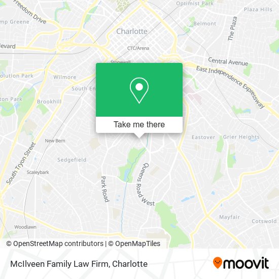 McIlveen Family Law Firm map