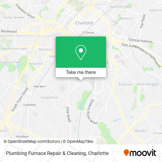 Plumbing Furnace Repair & Cleaning map