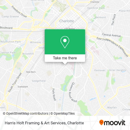 Harris Holt Framing & Art Services map