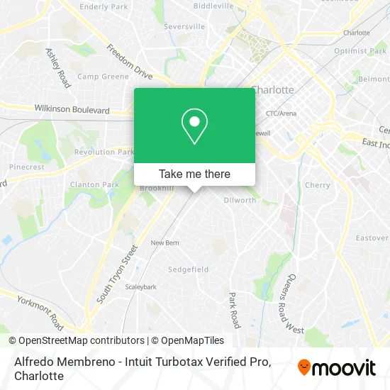 Alfredo Membreno - Intuit Turbotax Verified Pro map