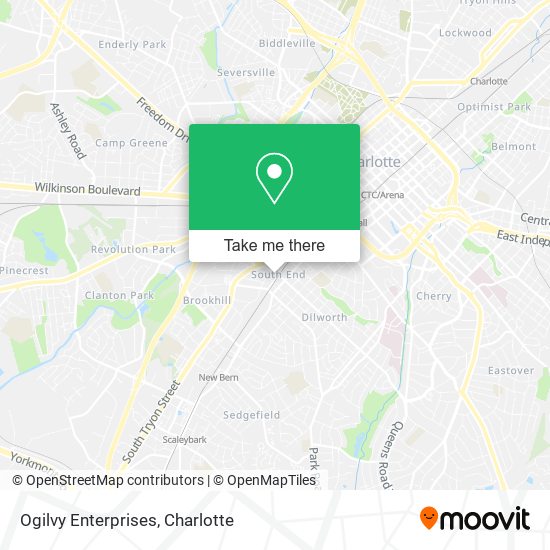 Mapa de Ogilvy Enterprises