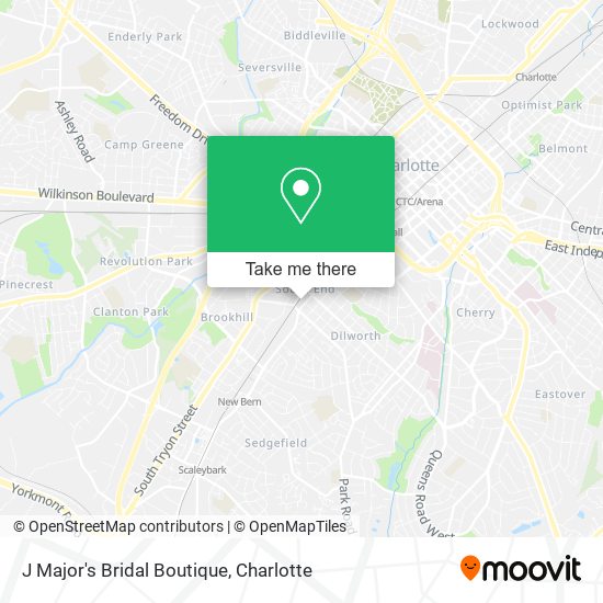 J Major's Bridal Boutique map