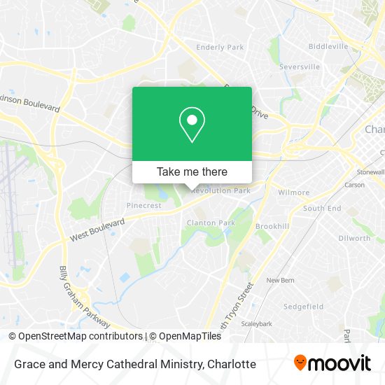 Grace and Mercy Cathedral Ministry map