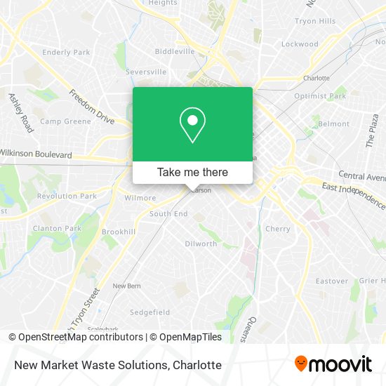 New Market Waste Solutions map