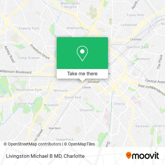 Livingston Michael B MD map