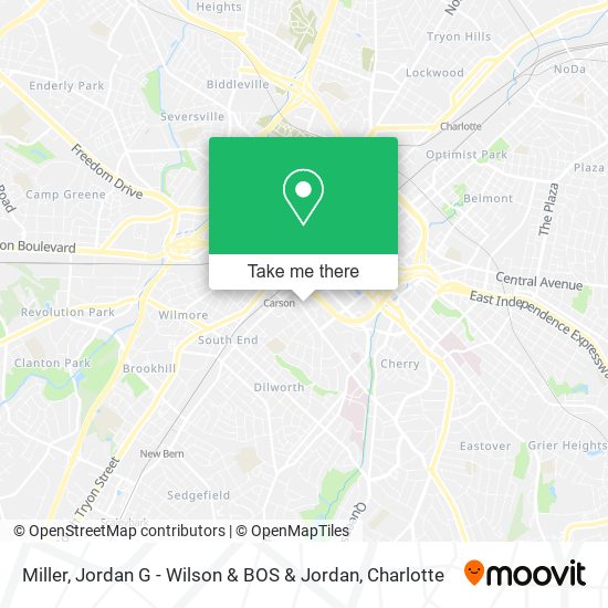 Mapa de Miller, Jordan G - Wilson & BOS & Jordan