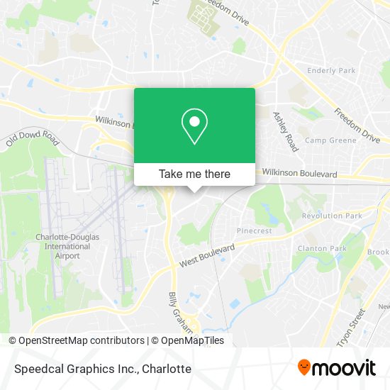 Speedcal Graphics Inc. map