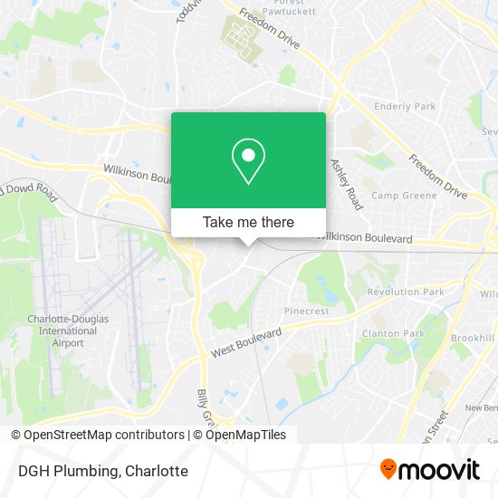 Mapa de DGH Plumbing