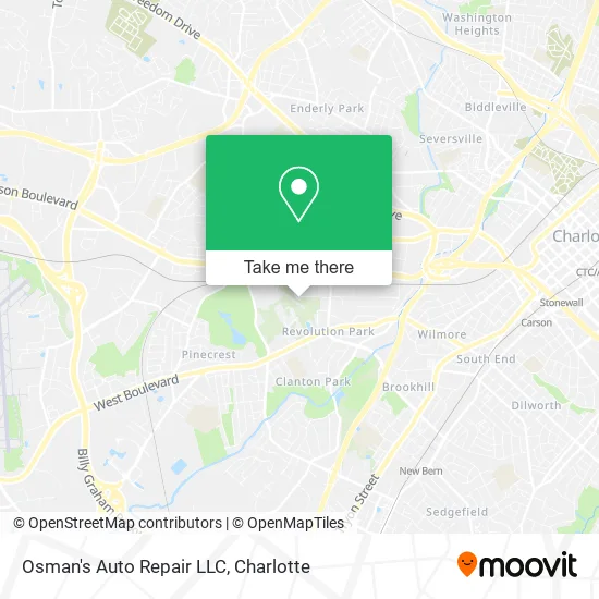 Osman's Auto Repair LLC map