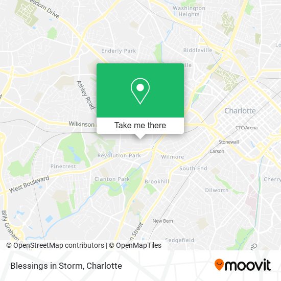 Blessings in Storm map