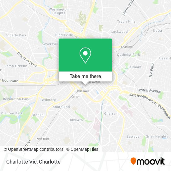 Charlotte Vic map