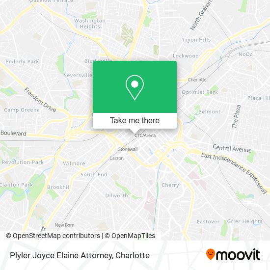 Plyler Joyce Elaine Attorney map