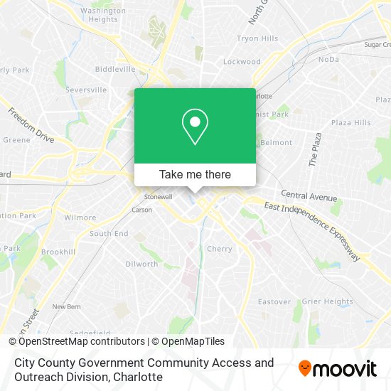 City County Government Community Access and Outreach Division map