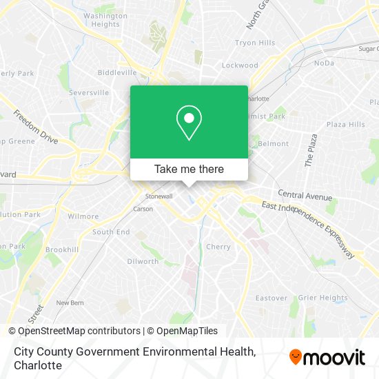 Mapa de City County Government Environmental Health