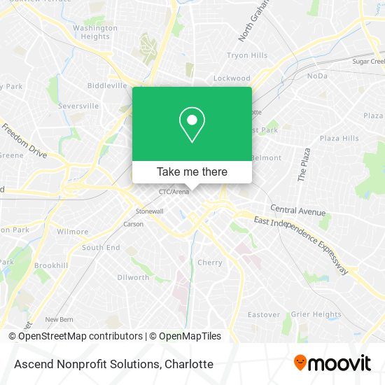 Ascend Nonprofit Solutions map