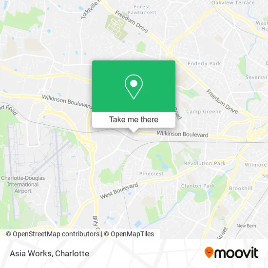 Asia Works map
