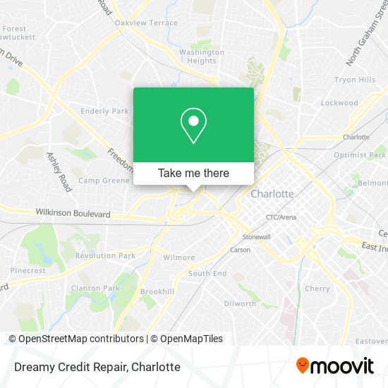 Dreamy Credit Repair map