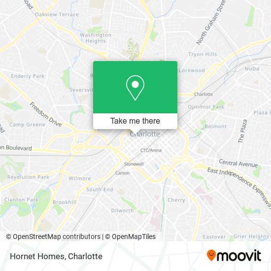Mapa de Hornet Homes