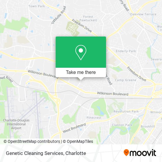 Mapa de Genetic Cleaning Services