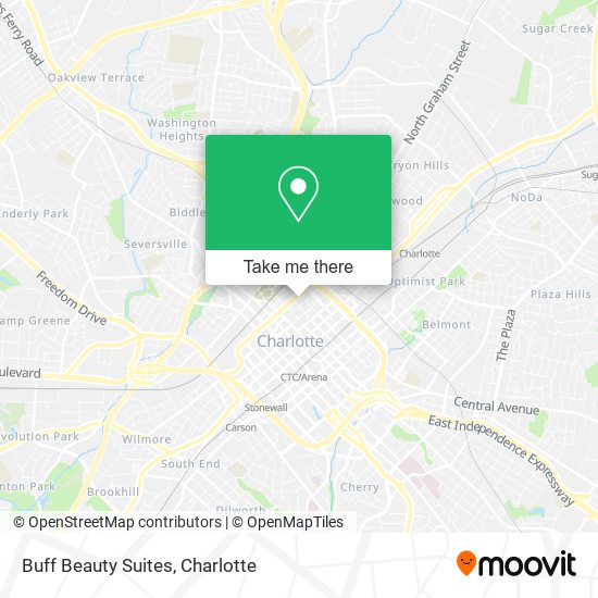 Buff Beauty Suites map