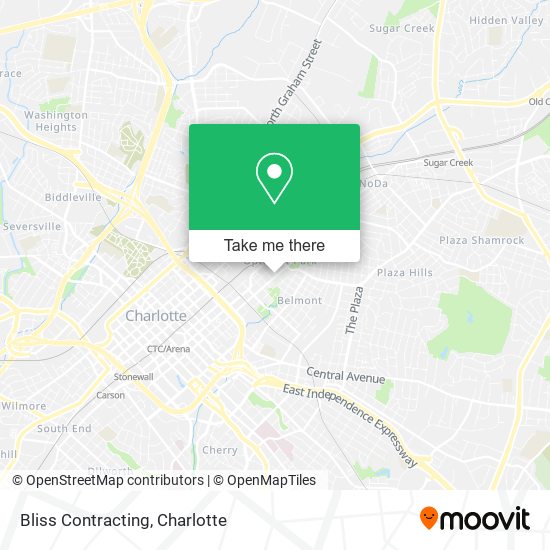 Mapa de Bliss Contracting