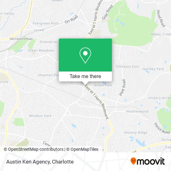 Austin Ken Agency map