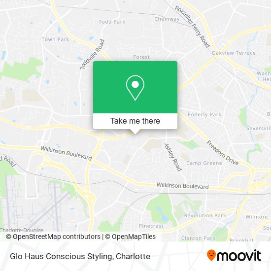 Glo Haus Conscious Styling map