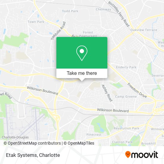 Mapa de Etak Systems