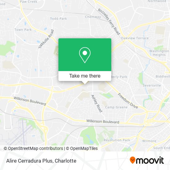 Mapa de Alire Cerradura Plus
