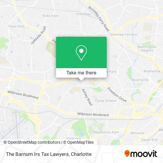 The Barnum Irs Tax Lawyers map