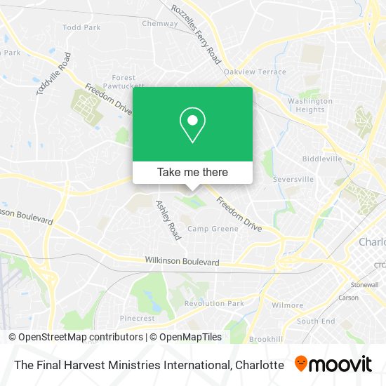 Mapa de The Final Harvest Ministries International